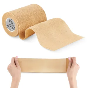 Selvklebende sammenhengende bandasje 4,5 m × 10 cm beige
