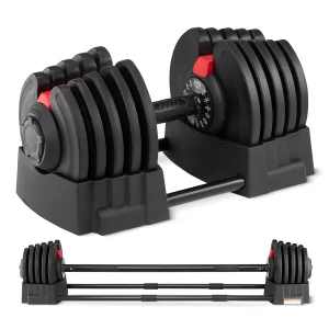 Justerbar 2-I-1 Premium Manual Og Vektstang 25-40 Kg