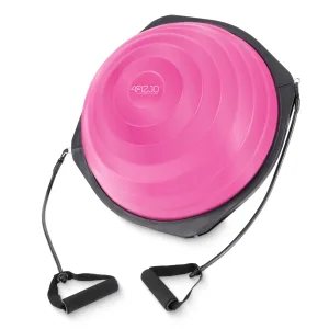 Halvbalanseball Med Tau, Rosa