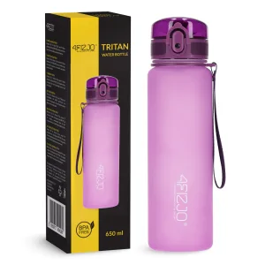 650 Ml Rosa Sportsvannflaske