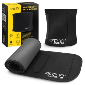 Neopren Slankende Magebelte Med Lomme L/Xl