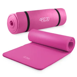 Nbr Fitness Og Yogamatte 1 Cm Rosa