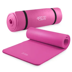 Nbr Fitness Og Yogamatte 1,5 Cm Rosa