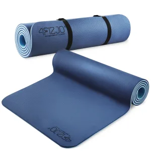 Anti-Skli Tpe Trening Og Yogamatte 0,6 Cm Marineblå