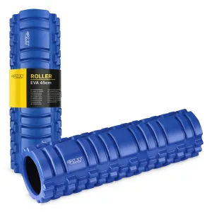 Massasjerulle med EVA-nupper 45 cm blå