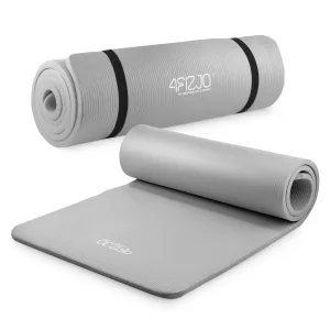 Nbr Fitness Og Yogamatte 1,5 Cm Grå
