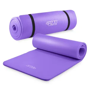 Nbr Fitness Og Yogamatte 1,5 Cm Lilla