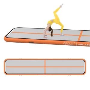 AIR MAT akrobatbane 5 x 2 x 0,2 m med pumpe