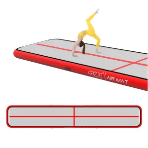 AIR MAT akrobatbane 6 x 1 x 0,15 m med pumpe