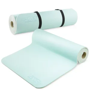 Tpe Anti-Skli Trening Og Yogamatte 1 Cm Grønn