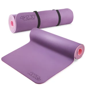 Tpe Anti-Slip Yoga Og Treningsmatte 0,6 Cm Lilla