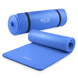 Nbr Fitness Og Yogamatte 1 Cm Marineblå