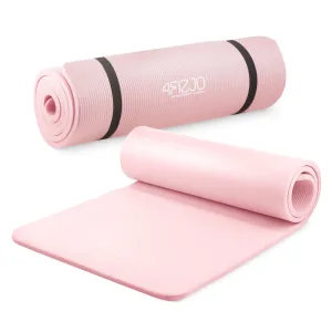 Nbr Fitness Og Yogamatte 1,5 Cm Lys Rosa