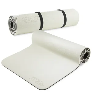 Tpe Anti-Skli Trening Og Yogamatte 0,6 Cm Grå