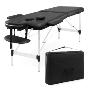 Massasjebord i aluminium 70 cm sort