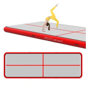 AIR MAT akrobatisk bane 6 x 2 x 0,2 m