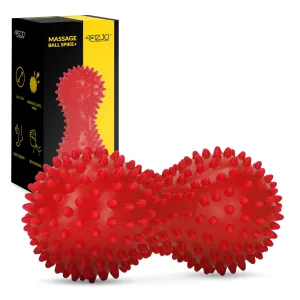 Dobbel Sensorisk Massasjeball Rød