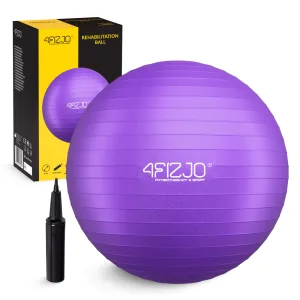 Oppblåsbar Gymnastikkball 75 Cm Lilla