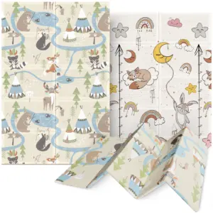 Boho Drømmelekematte Til Baby 180 X 120 Cm