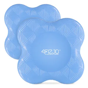 Blå Knebeskyttere For Yoga