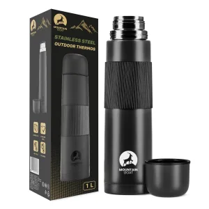 Reisetermos For Kaffe Og Te 1 Liter Svart