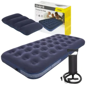 Avenli Enkel Luftmadrass 191 X 99 X 22 Cm Med Pumpe