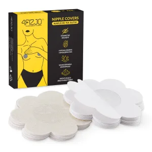 Brystvorteklistremerker Brystvortebeskyttelse I Bomull Med Blomstermotiv