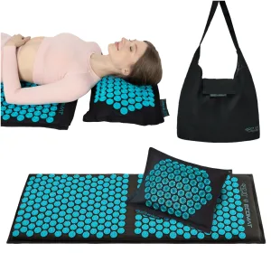 Eco Akupressurmatte Med Pute Xl Blå