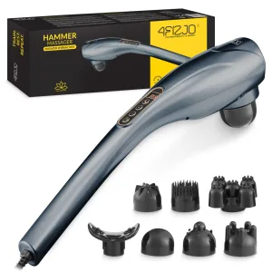 Håndholdt Vibrerende Kroppsmassasjeapparat Grå