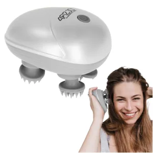 Elektrisk Hodemassasjeapparat Vanntett Hvit